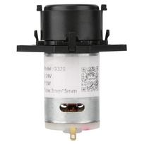 Dosing Pump DIY Peristaltic Tube Head For Aquarium Lab Chemical Analysis (black 24v 3*5)
