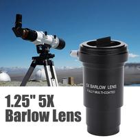Daugiasluoksnis 1,25  5X Barlow lęšis M42 sriegis 31,7 mm teleskopo okuliariui