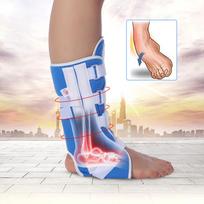 Adjustable Knee Joint Support Ankle Strap Orthosis Brace Support Sprain Strap Foot Brace M