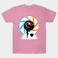 T Shirt Women Space Portal Harajuku Print Kawaii Tshirt Summer Short Sleeve Female T-Shirt Top Tee 4XL white