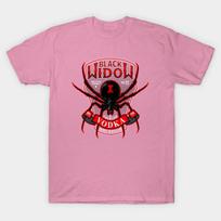 T Shirt Women Black Widow Vodka Harajuku Print Kawaii Tshirt Summer Short Sleeve Female T-Shirt Top Tee S