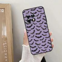 Halloween Vampire Bats Case For OnePlus 11 12 9 10 Pro 9R 10R 10T 12R OnePlus Nord N30 N20 N10 CE 4 2 3 Lite Cover OnePlus Nord CE2Lite gray