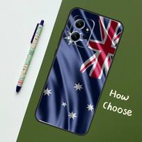 Australia Flag For Xiaomi Redmi Note 12S 11S 10S 9S Note 12 8 9 10 11 Pro Phone Case For Redmi 12 9 C 10C Redmi 10A gray