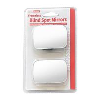 HD Adjustable Borderless Blind Spot and Reversing Mirror for Cars 64x46