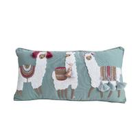 30x60cm Bohemian Embroidered Throw Pillow Cover Living Room Sofa Hand Cushion Waist Cover Bedding Pillowcase Premium Product 30x60cm