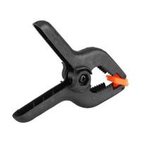 Pince à ressort de serrage en plastique noir - SONEW - Type A - 9,2cm - Pack de 10 juoda