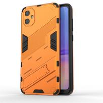 For Samsung Galaxy A05 2023 Case Luxury Shockproof Armor Phone Cases For Samsung A05 A 05 SM-A055M Magnetic Holder Back Cover For Galaxy A05 5G oranžinė
