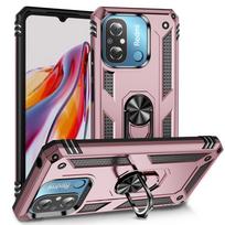 Dėklas Xiaomi Redmi 12C, Šarvuotas telefono dėklas su magnetiniu žiedo laikikliu automobiliui, skirtas Redmi 12C 12 C Redmi11A, atsparus smūgiams, su atrama, galinis dangtelis For Redmi 12C juoda