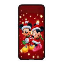 Phone Case for Samsung Galaxy S25 S24 S23 iPhone 16 15 Xiaomi Redmi Note 14 13 12 16E 11 Pro Max OPPO Moto Huawei Merry Christmas Mickey Minnie Cover for OPPO A58 5G rausvai ruda