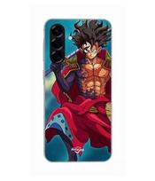 Case - Maniacase - Samsung Galaxy A26 - Silicone - Soft - One Piece Luffy Gear 5 juoda