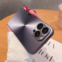 Luxury Laser Aurora CD Pattern Matte Case For iPhone 16 15 14 13 12 11 Pro Max 16 Plus Soft Bumper Shockproof Armor Hard Cover For iPhone 16 Pro black