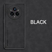 Skirta Realme 14 Pro Plus Odos Pojūčio Telefonų Dėklai Minkštas Silikoninis Galinis Dangtelis Skirta Realme 14 Pro Plus Capa Bamperis Fundas Coque For Realme14Pro Plus juoda