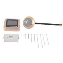 2,4 colio 1080P išmanus elektrinis durų skambutis TFT skaitmeninis akutės vaizdo stebėjimo kamera balta