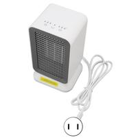 Mini elektrinis šildytuvas 3 pavaros 35 laipsnių rotacija Tylus laikmačio stalo šildytuvas ofisui? gray