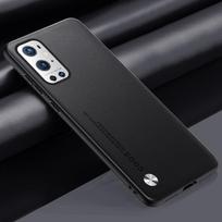 Prabangus PU odos dėklas OnePlus 9 Pro 9R galiniam dangteliui Silikoninė apsauga Telefono dėklas OnePlus 9 R 9Pro One Plus 9 Pro Coque For OnePlus 9 Pro juoda