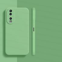 For Honor 90 5G Case Honor 90 Lite 5G Cover Original Shockproof Liquid Silicone Housing Protective Phone Back Cover Honor 90 5G Honor 90 žalia