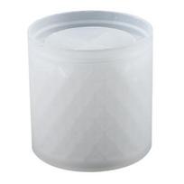 Vase Plaster Concrete Flower Pot Silicone Mold Heat-Resistant Reusable Wide Application B white
