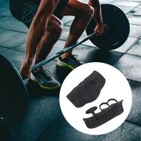 Weight Lifting Grips Gym Fingerless Flexible Portable Pull up Grippers Hand for juoda