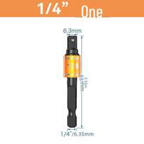 Hex Handle to Square Rod Drill & Wrench Connector Set
