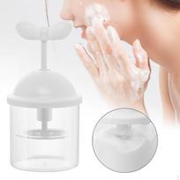 Foam Maker Manual Wash Bubble Versatile for Travel Household Easy to Use Facial Cleansing beige
