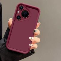 For Huawei Pura 70 Case Huawei Pura 70 Pro Phone Case Pura 70 Ultra + Cover Slim Silicone Soft TPU Back Cover Bumper Black Case Huawei Pura 70