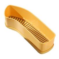Luncheon Meat Egg Slicer Fruit Salad Cutter Stainless Steel Blade Efficient Hot Dog Cutter for Hams Avocados Bananas Onions Multifunctional geltona