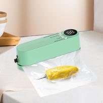 Mini Cordless Vacuum Sealer Compact 60kpa Food Preservation for žalia