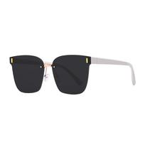 Tide Uv Protection Gradual Change Sunglasses Women Summer Vacation Sunscreen Glasses Frameless Sunglasses Women