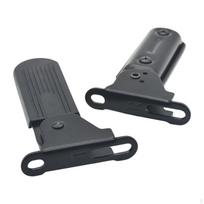 Compact Electric Bicycle Front Pedals Footrests Space-Saving Accessories 1 Pair Holes Spaced 7cm