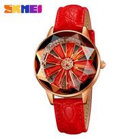 Ladies watch fashionable round pointer women's watch personalized high value women's watch quartz watch raudona