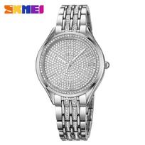 Fashion Luxury Diamond Face Ladies Watch Elegant Versatile Women's Watch Scale Women's Quartz Watch sidabras