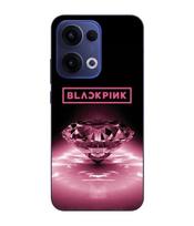 Maniacase Case For Oppo Reno 13 5g blackpink diamond black and pink juoda