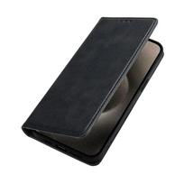 Kritimų prevencijos atverčiamas mobiliojo telefono dėklas Honor 200 Pro 200 Lite 90 Smart X6B knygos stiliaus telefono krepšys odinis piniginės dėklas viršelis for Honor90 Smart 5G juoda