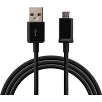 [Compatible Huawei Y5-Y6-Y7-2017-2018] USB Cable Charger Black Micro USB Port 1 Meter [Phonillico®] juoda