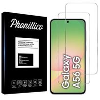 Tempered Glass for Samsung Galaxy A56 5G [Pack 2] Screen Protector Glass Film Phonillico® skaidri