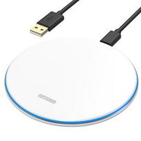 15W Fast Induction Charger Compatible with iPhone 11-11 PRO-11 PRO MAX-SE 2022-SE 2020-X-XR Qi Wireless Charging Phonillico® balta