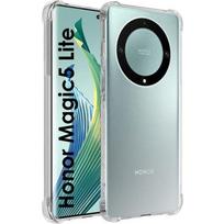 Case for Honor Magic 5 Lite 5G - Shockproof Protective TPU Soft Transparent Phonillico® skaidri