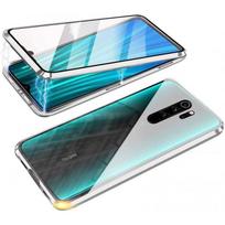 Protective Case for Redmi 9 (6.53 ) - E.F.CONNECTION - Magnetic in Tempered Glass - Silvery