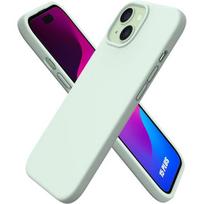 Case for iPhone 15 Plus - Liquid Silicone Protection - Matte Green - Ultra Thin - Anti-Scratch - Flexible