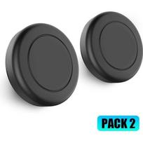 Pack-2 Support téléphone voiture magnétique Universel Magnet car - Black