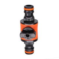 1 vnt. 16 mm vienodo sodo žarnos uždarymo vožtuvo jungtis Plastikinio vamzdžio čiaupo adapteris Greita jungtis laistymui, drėkinimui, automobilio plovimui 1pc