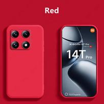 Phone Case For Xiaomi 14T Pro Case Cover For Xiaomi 14T Liquid skin Silicone Bumper mobile Funda Para Back Cover For Xiaomi 14T