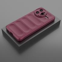 Silicone Matte Phone Case For Xiaomi Redmi K80 Pro 5G China Case For Xiaomi Poco F7 Ultra Case Shockproof Funda Back Cover For Redmi K80 Pro brown