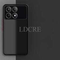 For Xiaomi POCO F6 Pro Case Silicone TPU Matte Cover POCO F6 Pro Case POCO F6 Pro Case Phone Protector Transparent Back Capa POCO F6 Pro juoda