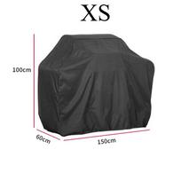 BBQ Cover Anti-Dust Waterproof Heavy Duty Grill Cover Rain Protective Round Rectangle Outdoor Barbecue Cover Accessories