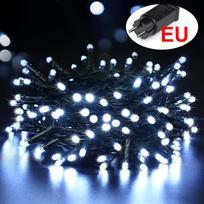 Namų apšvietimas 100-1000 LED juosta Kalėdinės lemputės, 8 funkcinės W/WW/RGB LED girliandos vidaus lauko Kalėdų sodo dekoratyvinės 10M 33FT