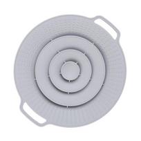 Silicone Spill-proof Stopper Lid Heat Resistant Anti-splash Lid Kitchen Gas Cooktop Protect Utensil Boil Guard Reusable Pot Cover pilka
