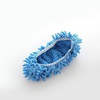 Shenier Shoe Covers Lazy Mopping Slipperscleaning and Mopping Slippers Covers 2pcs dangaus mėlyna spalva