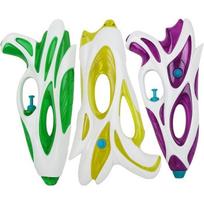 Vaikų vandens pistoletas, futuristinis modelis, ilgis 20 cm, atsitiktinė spalva, skirtas žaidimams lauke ir vandens mūšiams
