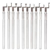 10Pcs DIY Wax Carving Pen Metal Engraving Knife Jewelry Making Tool